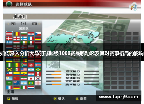 如何深入分析大马羽球超级1000赛最新动态及其对赛事格局的影响
